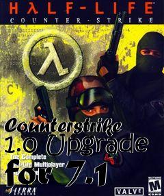 Box art for Counterstrike 1.0 Upgrade for 7.1