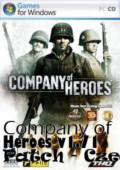 Box art for Company of Heroes v1.71 Patch - Czech