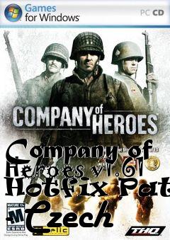 Box art for Company of Heroes v1.61 Hotfix Patch - Czech