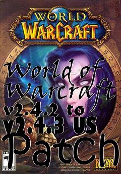 Box art for World of Warcraft v2.4.2 to v2.4.3 US Patch