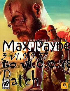 Box art for Max Payne 3 v1.0.0.57 to v1.0.0.78 Patch