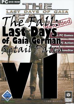 Box art for The Fall: Last Days of Gaia German Retail Patch v1