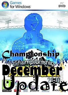 Box art for Championship Manager 2010 December Update