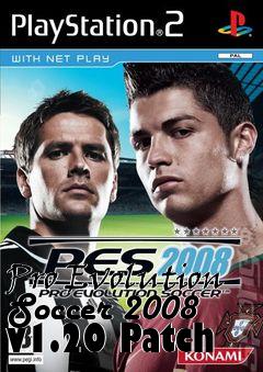 Box art for Pro Evolution Soccer 2008 v1.20 Patch