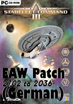 Box art for EAW Patch 2102 to 2036 (German)