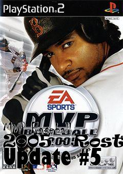 Box art for MVP Baseball 2005 - Roster Update #5