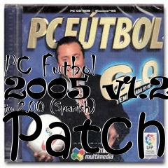 Box art for PC Futbol 2005 v1.20 to 2.00 (Spanish) Patch