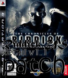 Box art for Riddick US Retail v1.1 patch