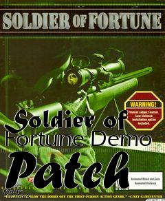 Box art for Soldier of Fortune Demo Patch