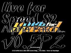 Box art for Live for Speed S2 Alpha Patch v0.5P2