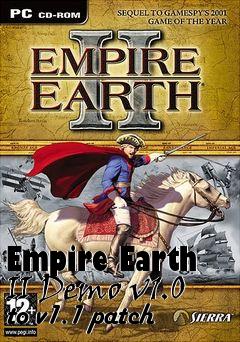 Box art for Empire Earth II Demo v1.0 to v1.1 patch