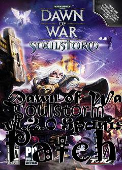 Box art for Dawn of War - Soulstorm v1.2.0 Spanish Patch