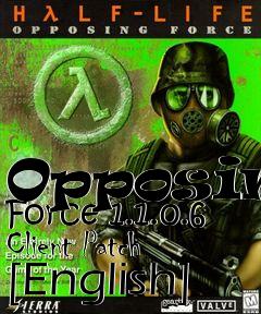 Box art for Opposing Force 1.1.0.6 Client Patch [English]