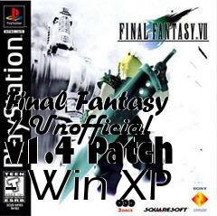 Box art for Final Fantasy 7 Unofficial v1.4 Patch - Win XP