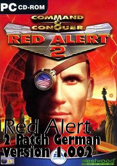 Box art for Red Alert 2 Patch German version 1.002