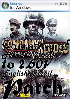 Box art for Company of Heroes 2.600 to 2.601 English Retail Patch