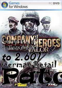 Box art for Company of Heroes 2.600 to 2.601 German Retail Patch