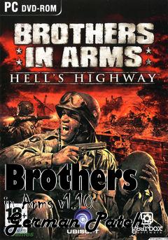 Box art for Brothers in Arms v1.10 German Patch