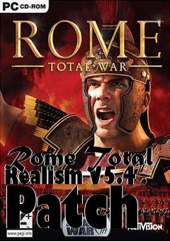 Box art for Rome Total Realism V5.4 Patch