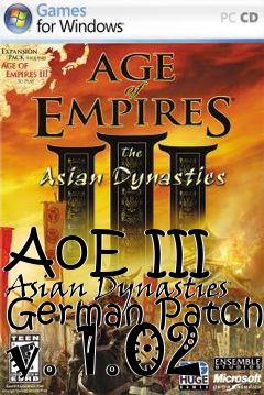 Box art for AoE III  Asian Dynasties German Patch v. 1.02