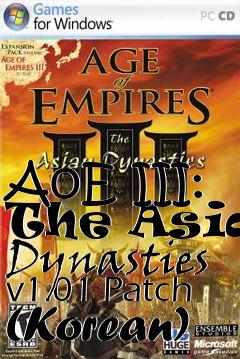 Box art for AoE III: The Asian Dynasties v1.01 Patch (Korean)