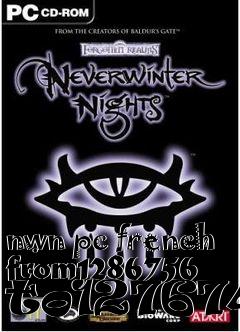Box art for nwn pc french from1286756 to1276749
