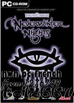 Box art for nwn pc french from1276749 to1266743