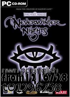 Box art for nwn pc english from1216728 to1296758