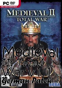 Box art for Medieval II: Total War v1.1 German Patch