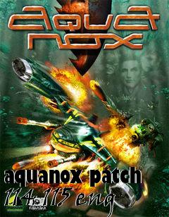 Box art for aquanox patch 114 115 eng