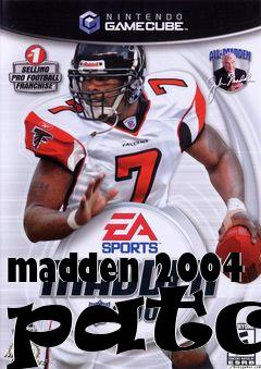Box art for madden 2004 patch