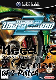 Box art for Need for Speed Underground 2 German v1.2 Patch
