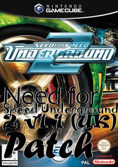 Box art for Need for Speed Underground 2 v1.1 (UK) Patch