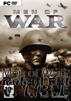 Box art for Men of War Retail Patch v. 1.13.1