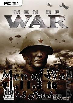 Box art for Men of War v1.11.3 to 1.17.5 Patch