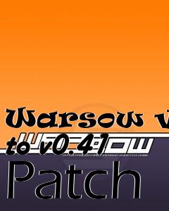 Box art for Warsow v0.4 to v0.41 Patch