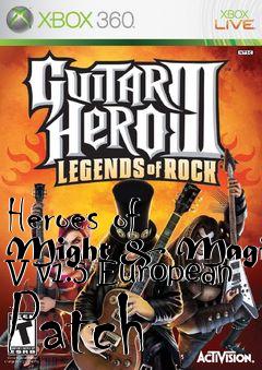 Box art for Heroes of Might & Magic V v1.5 European Patch