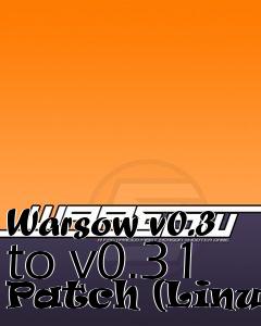 Box art for Warsow v0.3 to v0.31 Patch (Linux)