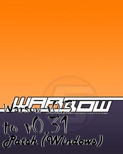 Box art for Warsow v0.3 to v0.31 Patch (Windows)