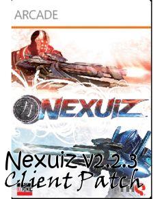 Box art for Nexuiz v2.2.3 Client Patch