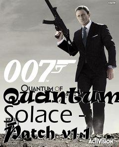 Box art for Quantum of Solace - Patch v1.1