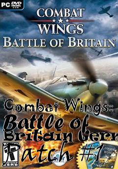 Box art for Combat Wings: Battle of Britain German Patch #1