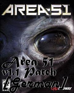 Box art for Area 51 - v1.1 Patch [German]