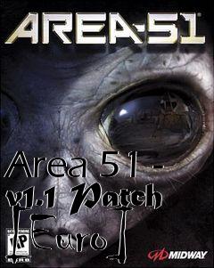 Box art for Area 51 - v1.1 Patch [Euro]