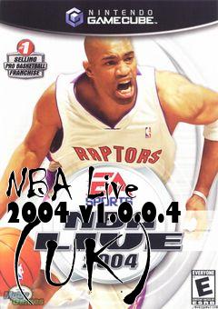 Box art for NBA Live 2004 v1.0.0.4 (UK)