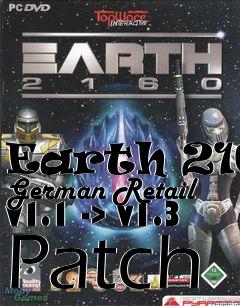 Box art for Earth 2160 German Retail v1.1 -> v1.3 Patch