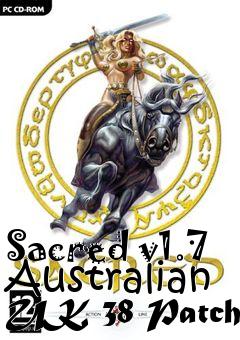 Box art for Sacred v1.7 Australian UK 38 Patch