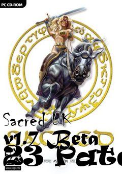 Box art for Sacred UK v1.7 Beta 23 Patch