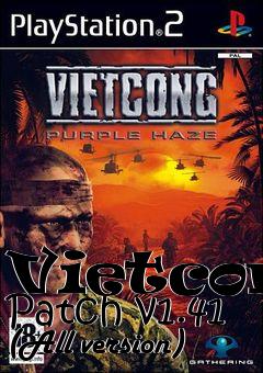 Box art for Vietcong Patch v1.41 (All version)