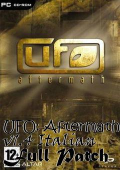 Box art for UFO: Aftermath v1.4 Italian Full Patch